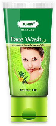 sunny herbal fairness face wash