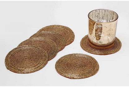1pc Creative Coaster CUCINA DECORO Round brasiliano Agata vetri 
