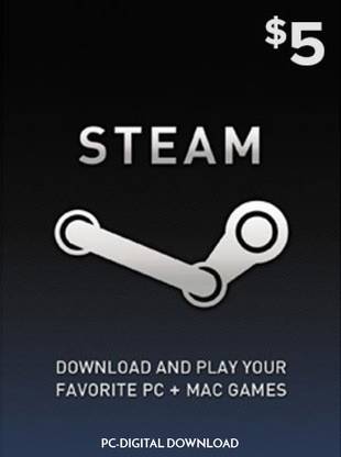 Steam Gift Card 5 Usd Price In India Buy Steam Gift Card 5 Usd Online At Flipkart Com
