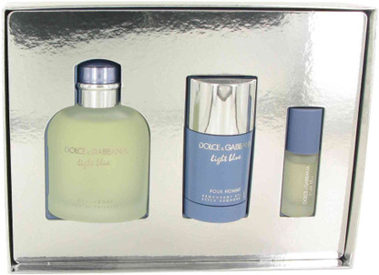 dolce and gabbana light blue gift set