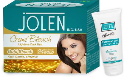 JOLEN Gold Creme Bleach 140g Price in India - Buy JOLEN Gold Creme Bleach  140g online at 