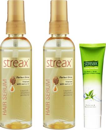 Streax Hair Serum with Face Wash Price in India - Buy Streax Hair Serum  with Face Wash online at 