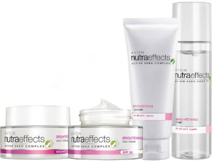 AVON NutraEffects Brightening Full Treatment  (4 Items in the set)