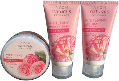 avon naturals face care whitening day cream