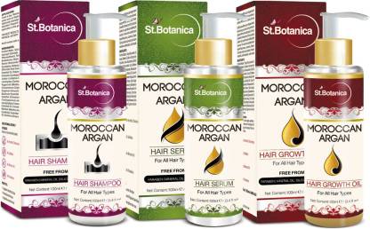  Moroccan Argan Hair Serum + Growth Oil + Shampoo Price in India  - Buy  Moroccan Argan Hair Serum + Growth Oil + Shampoo online  at 