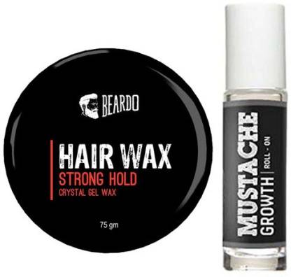 BEARDO BEARDO HAIR WAX - Strong Hold (75gm) And Roll on (8ml). Price in  India - Buy BEARDO BEARDO HAIR WAX - Strong Hold (75gm) And Roll on (8ml).  online at 
