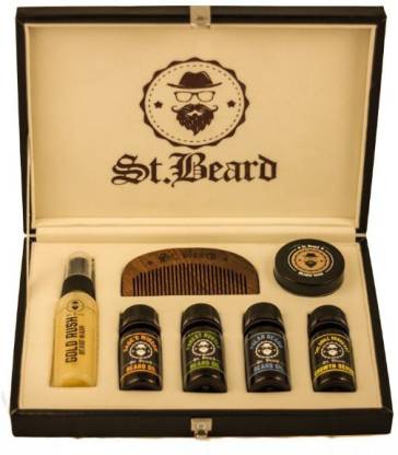 St. Beard The All Essential Beard Grooming Kit