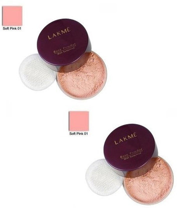 lakme rose powder soft pink 01
