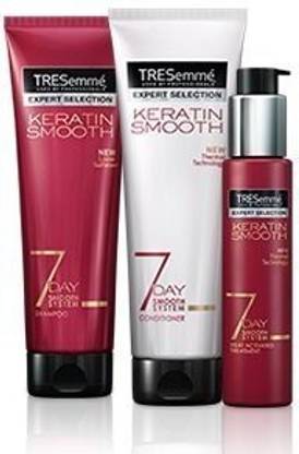 Generic Tresemme Keratin 7 Day Smooth System Shampoo 9oz Conditioner 9oz Heat Activated Treatment 3oz Bundle Price In India Buy Generic Tresemme Keratin 7 Day Smooth System Shampoo 9oz Conditioner 9oz