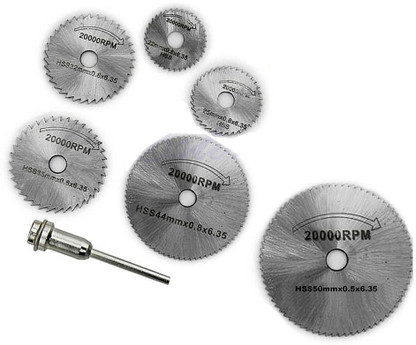 DIY Crafts SCTLB6 HSS Circular Wood 