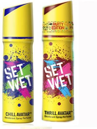 SET WET CHILL THRILL AVATOR Deodorant Spray - For Men - Price in ...