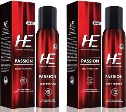 he passion body perfume