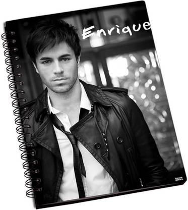 Shoperite Enrique Iglesias Hero A5 Notebook Single Rule 200 Pages Price In India Buy Shoperite Enrique Iglesias Hero A5 Notebook Single Rule 200 Pages Online At Flipkart Com