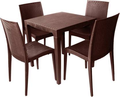 Cello Brown Plastic Table Chair Set Price In India Buy Cello Brown Plastic Table Chair Set Online At Flipkart Com