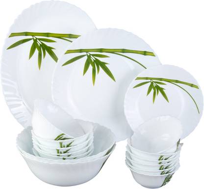 LAOPALA Pack of 27 Glass Dinner Set Price in India - Buy LAOPALA Pack