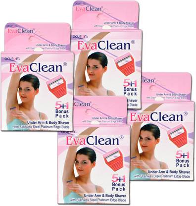 Acuron Eva Clean (Underarm And Body Shaver For Women) Disposable Razor - Price in India, Buy Acuron Eva Clean (Underarm And Body Shaver For Women) Disposable Razor Online In India, Reviews, Ratings Acuron Eva Clean (Underarm And Body Shaver For Women) Disposable Razor - Price in India, Buy Acuron Eva Clean (Underarm And Body Shaver For Women) Disposable Razor Online In India, Reviews, Ratings