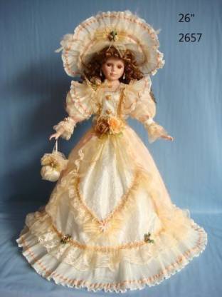 umbrella porcelain dolls victorian style