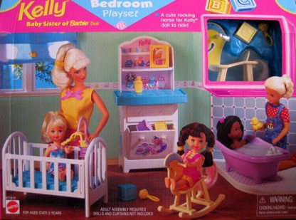 barbie kelly playset