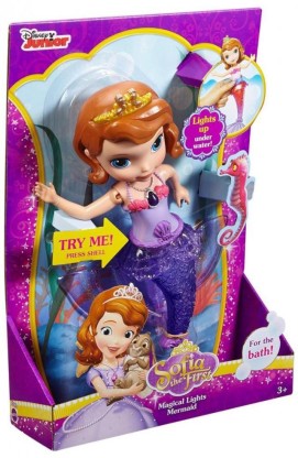 sofia the first magical lights mermaid