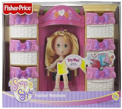 FISHER-PRICE Snap N' Style Fashion Wardrobe - Snap N' Style Fashion ...