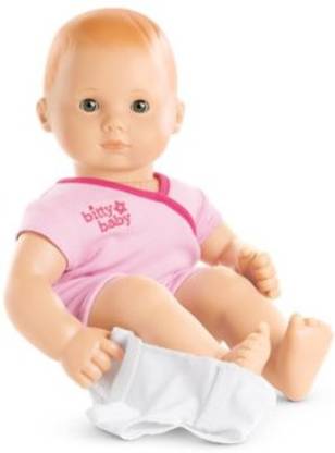 American Girl Girl Bitty Baby Doll Light Skin Red Hair Hazel Eyes Bb6 With Pink Bodysuit Girl Bitty Baby Doll Light Skin Red Hair Hazel Eyes Bb6 With Pink
