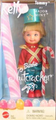 BARBIE Nutcracker Kelly Tommy As Major Mint Doll - Nutcracker