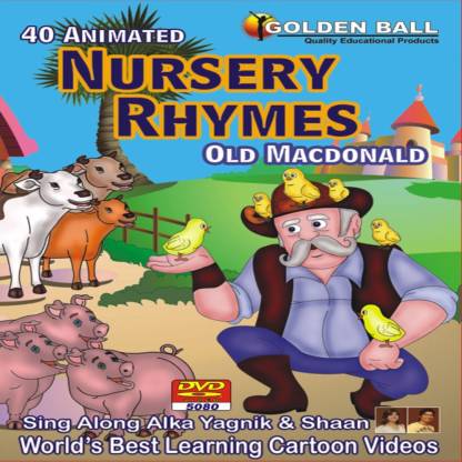 Golden Ball 40 Animated Nursery Rhymes Old Macdonald - Golden Ball :  