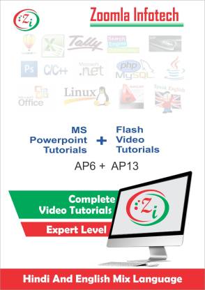 Zoomla Infotech Learn MS Powerpoint Video Tutorials and Adobe Flash Video  Tutorials DVD in Hindi - Zoomla Infotech : 