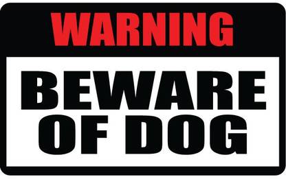 Safepro Beware Of Dog Emergency Sign Price In India Buy Safepro Beware Of Dog Emergency Sign Online At Flipkart Com