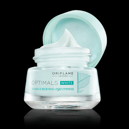 optimals clear white eye cream