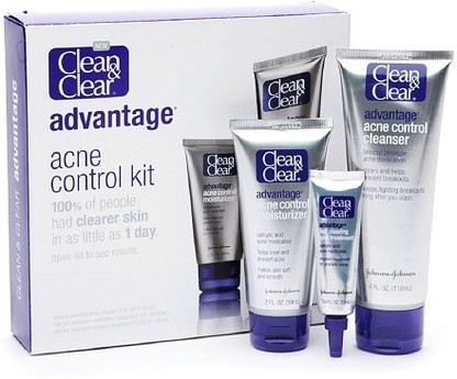 clean and clear acne control kit