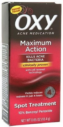 oxy vanishing spot treatment acne medication