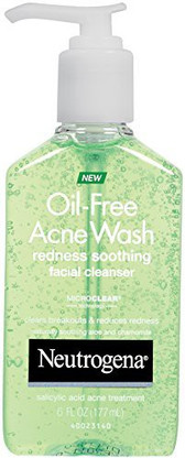 neutrogena acne free face wash