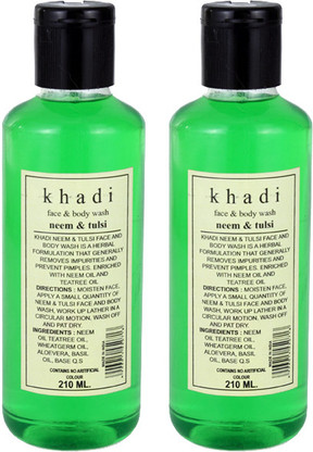 khadi neem face wash