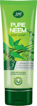 joy neem face wash
