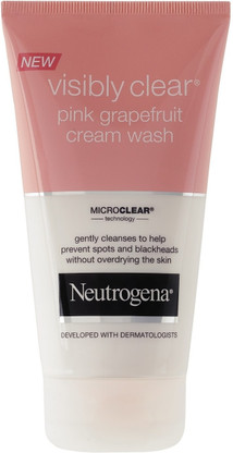 clean and clear grapefruit face wash