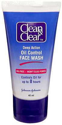 clean and clear oil control face wash