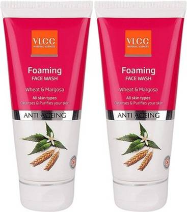 Vlcc Foaming Wheat Margosa Pack Of 2 Face Wash Price In India Buy Vlcc Foaming Wheat Margosa Pack Of 2 Face Wash Online In India Reviews Ratings Features Flipkart Com My today's review would be on the vlcc anti ageing foaming face wash with wheat & margosa. vlcc foaming wheat margosa pack of 2 face wash