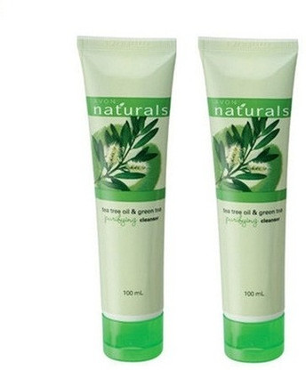 avon natural face wash