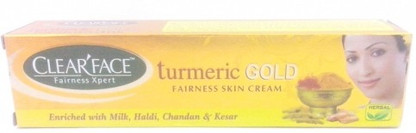 clear face turmeric gold cream
