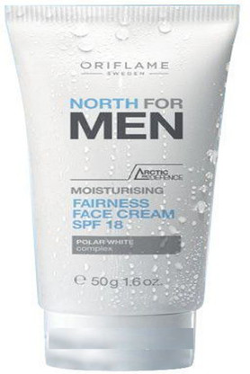 north for men fairness face cream
