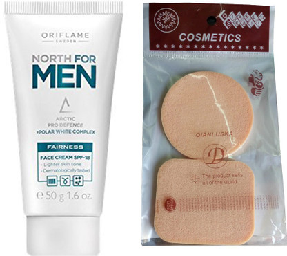 north for men fairness face cream