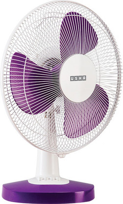 USHA MIST AIR DUOS 400 mm 3 Blade Table 