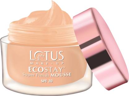 Lotus Make Up Ecostay Super Finish Mousse Spf20 Bright Angel M2 Foundation Price In India Buy Lotus Make Up Ecostay Super Finish Mousse Spf20 Bright Angel M2 Foundation Online In India