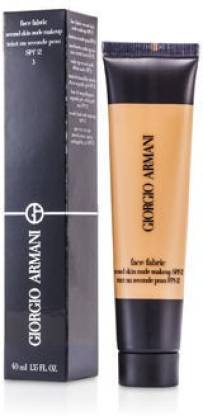 Giorgio Armani Face Fabric Second Skin Nude Makeup SPF 12 Foundation -  Price in India, Buy Giorgio Armani Face Fabric Second Skin Nude Makeup SPF  12 Foundation Online In India, Reviews, Ratings