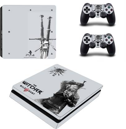 Hytech Plus Witcher 3 Special Geralt Sword Edition Theme Sticker for PS4  Slim Console & 2 Controllers Gaming Accessory Kit - Hytech Plus :  Flipkart.com