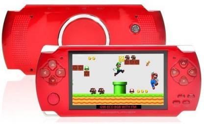 Gadget-Wagon ECO-1 8GB 4.3 Inches With FM Radio & 1.3 MP Camera (R ) 8 GB with Mario, 10000 Games Inbuilt, Contra
