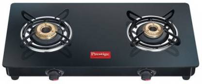 Prestige Marvel Glass Top Gas Table GTM 02 Glass, Steel Manual Gas Stove