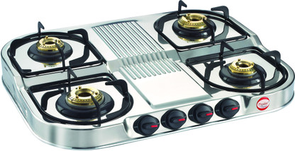 prestige gas stove 4 burner flipkart