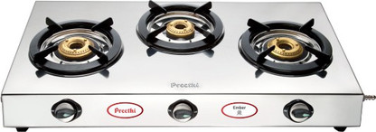 preethi stove 3 burner new model
